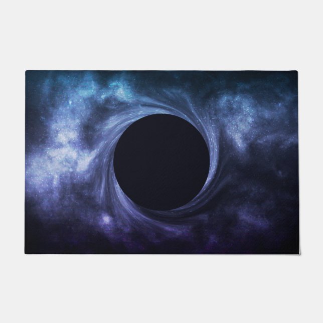 Felpudo Ilusión Galaxy Black Hole (Anverso)