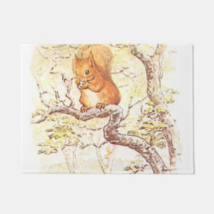 Felpudo Ilustracion Beatrix Potter Squirrel