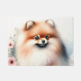 Felpudo Ilustracion cutáneo de pomerania