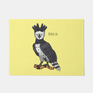 Felpudo Ilustracion de Harpy Eagle personalizado