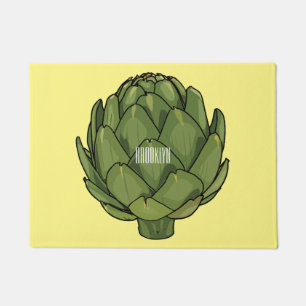 Felpudo Ilustracion de personalizado Artichoke