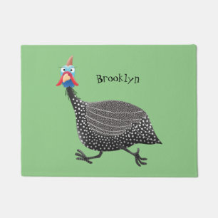 Felpudo Ilustracion de personalizado de aves divertidos de