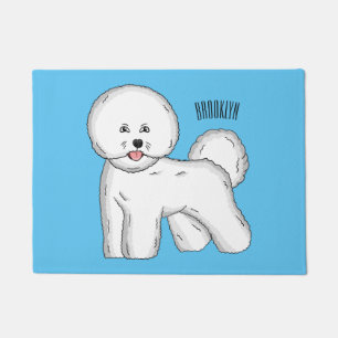 Felpudo Ilustracion de personalizado de perro frito de Bic