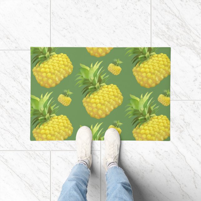 Felpudo Ilustracion de piña (Interior)