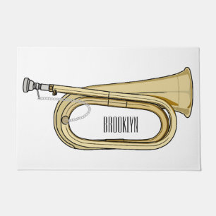 Felpudo Ilustracion personalizado Bugle