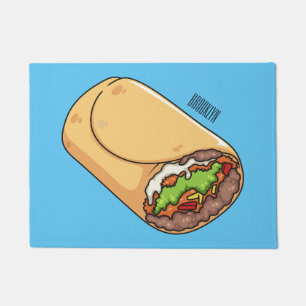 Felpudo Ilustracion personalizado Burrito