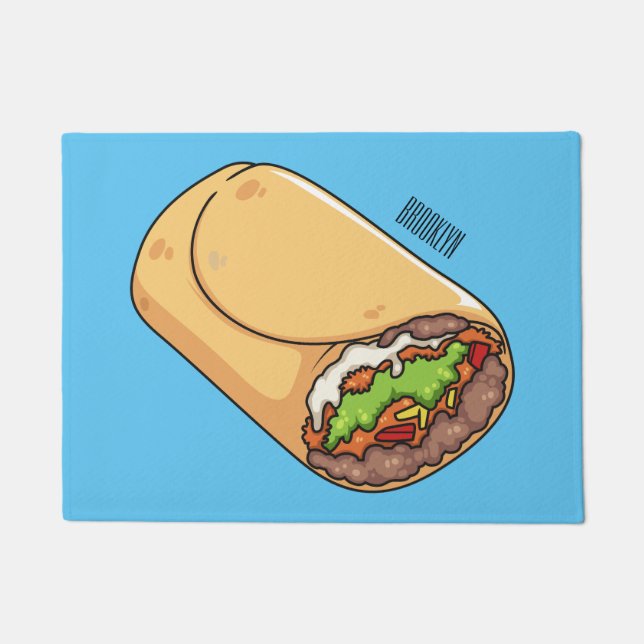 Felpudo Ilustracion personalizado Burrito (Anverso)