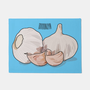 Felpudo Ilustracion personalizado de ajo
