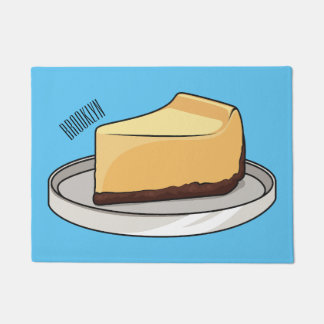 Felpudo Ilustracion personalizado de Cheesecake