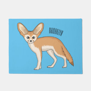 Felpudo Ilustracion personalizado de Fennec fox