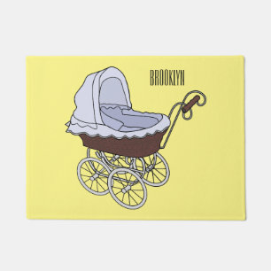 Felpudo Ilustracion personalizado de Stroller