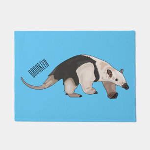 Felpudo Ilustracion personalizado de Tamandua