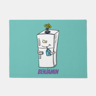 Felpudo Ilustracion personalizado frigorífico divertido