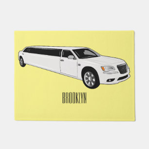 Felpudo Ilustracion personalizado limusina