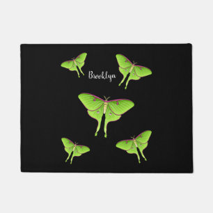 Felpudo Ilustracion personalizado Luna Moth
