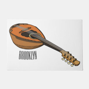 Felpudo Ilustracion personalizado Mandolin