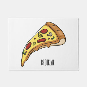 Felpudo Ilustracion personalizado Pizza