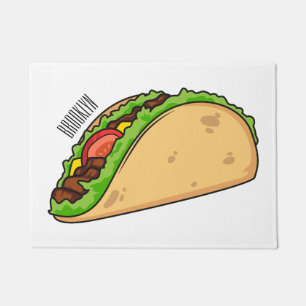 Felpudo Ilustracion personalizado Taco