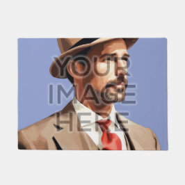 Felpudo Imagen personalizada de la zona fotográfica de Rug