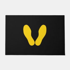 FELPUDO IMÁGENES AMARILLAS EN NEGRO