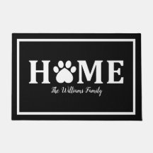Impresión de tracción de gatos de corazón - HOME -