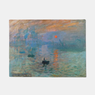 Felpudo Impresión del amanecer por Claude Monet  