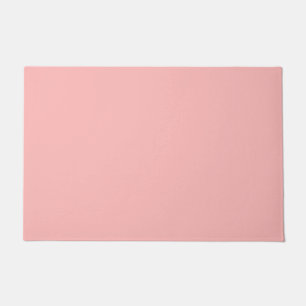 Felpudo Impresión en color rosa rosa de color sólido