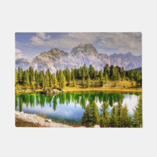 Felpudo Impresionante vista panorámica de los Dolomitas I