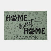 Impresiones de la pintura y nombre hogar dulce hog