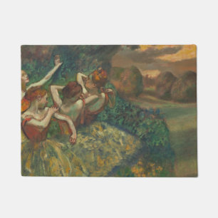 Felpudo Impresionista de los cuatro bailarines Edgar Degas