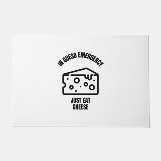 Felpudo In queso emergency funny cheese pun jokes (Anverso)