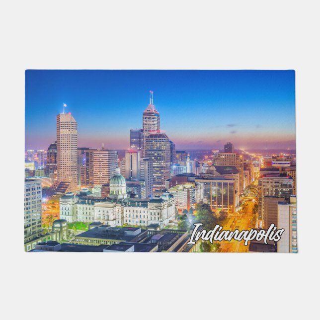 Felpudo Indianápolis, Indiana (Estados Unidos) (Anverso)