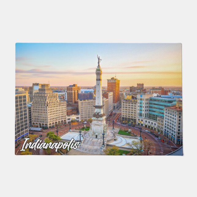 Felpudo Indianápolis, Indiana (Estados Unidos) (Anverso)