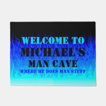 Inflamaciones de arcos azules calientes - Cueva ma