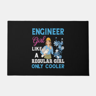 Felpudo Ingeniero Orgulloso Chica