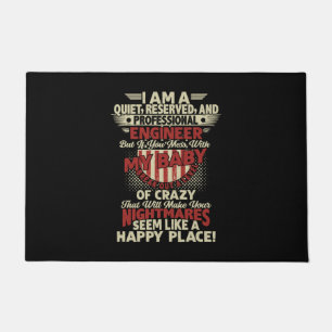 Felpudo Ingeniero Profesional de Arte