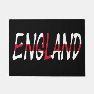 Felpudo Inglaterra sobre la bandera inglesa Doormat cn