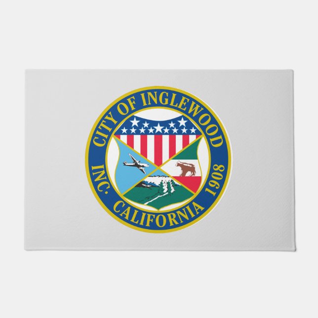 Felpudo Inglewood California City Seal (Anverso)