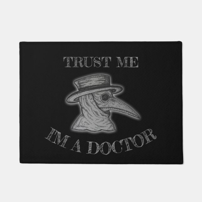 Felpudo Inktober: Médico de la plaga (Anverso)