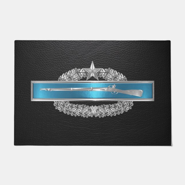 Felpudo Insignia de Infantería de Combate CIB  (Anverso)