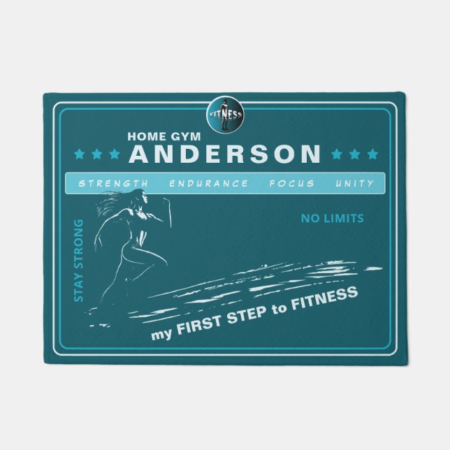 Felpudo Inspiración en la entrada con estilo y energía (Anverso)