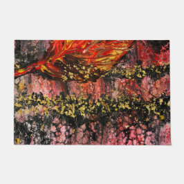 Felpudo Inspirado por los incendios de California