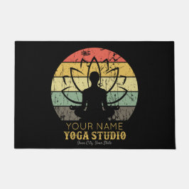 Felpudo Instructor de fitness personalizado de Yoga Studio