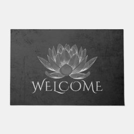 Felpudo Instructor de Meditación de YOGA Lotus Welcome Doo