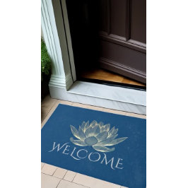 Felpudo Instructor de Meditación de YOGA Lotus Welcome Doo