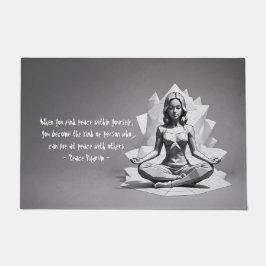 Felpudo Instructor de Meditación de Yoga Maestro de Reiki 