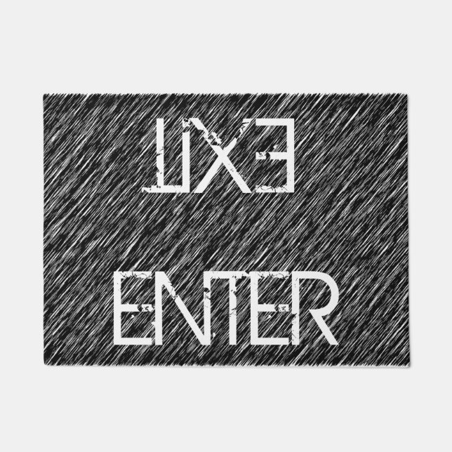 Felpudo Introduzca Salir (Anverso)