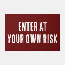 Introduzca su propia advertencia de riesgo en un f