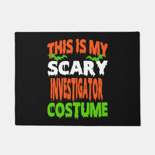Felpudo Investigador - SCARY COSTUME HALLOWEEN SHIRT