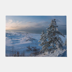 Felpudo Invierno de nieve Costa del Mar Báltico